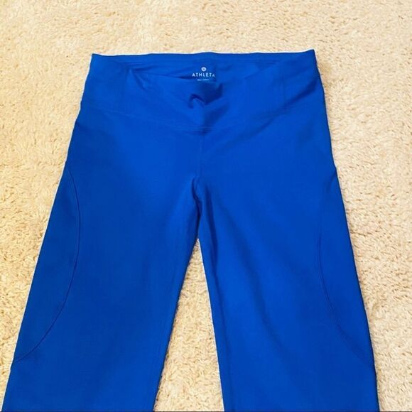 Athleta Blue Yoga Pants Size Small - Picture 4 of 12